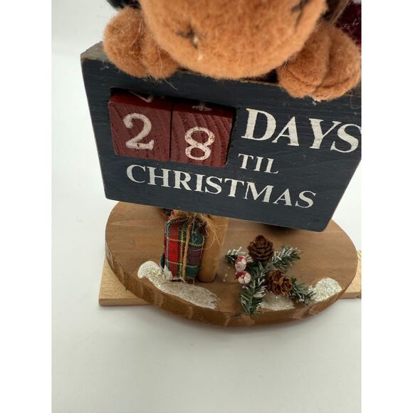 Fabric Santa Claus Days Til Christmas Countdown - Picture 6 of 6